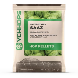 SAAZ 1 OZ HOPS NOBLE HOP PELLETS BOHEMIAN CZECH FOR HOMEBREWING PILSNER BEER KIT - Picture 1 of 6