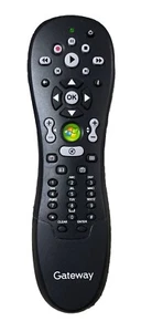 Microsoft Gateway RC6 IR Windows Media Center Remote Control RRS9002-8601F - Afbeelding 1 van 3