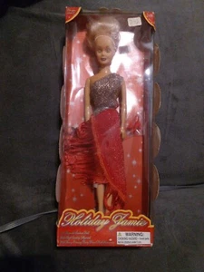 Holiday Jamie 11.5" Poseable Fashion Doll W Fancy Evening Party Dress - Picture 1 of 3