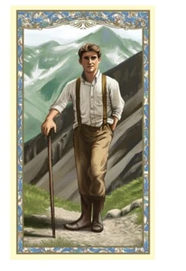 Beato Pier Giorgio Frassati, Tarjeta de Oración, Nuevo #PC-032 - Imagen 1 de 2