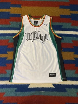 罕见 Billabong Hawaii Pipeline Masters Andy Irons 白色球衣背心 M — 第 1/4 张图片