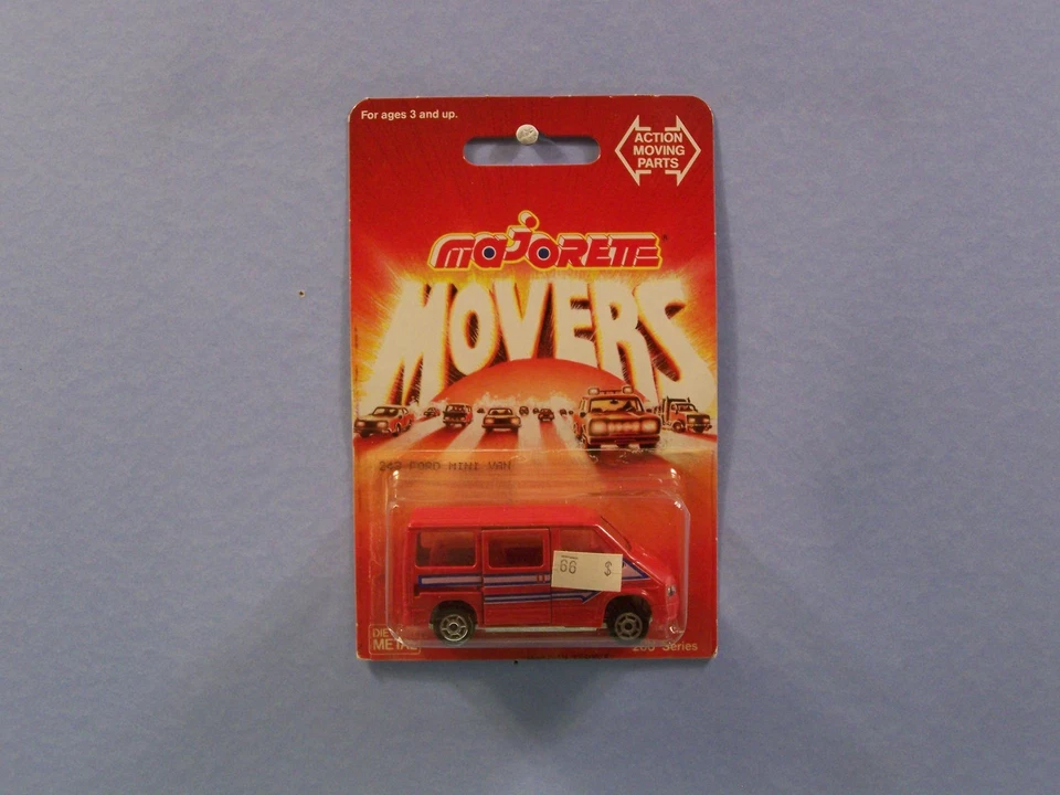 Majorette Movers Series 200 N #201 Ford Model a Orange Company MOC Vintage 1990s