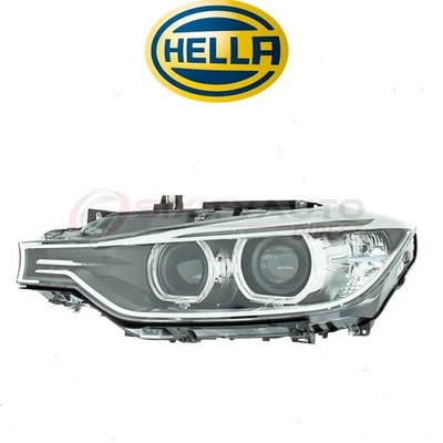 HELLA Front Left Headlight Assembly for 2013-2014 BMW 328i xDrive 2.0L 3.0L yj Foto 1 de 4