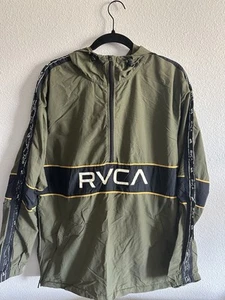 RVCA Adapter Windbreaker Pullover Anorak Size Large - Picture 1 of 5