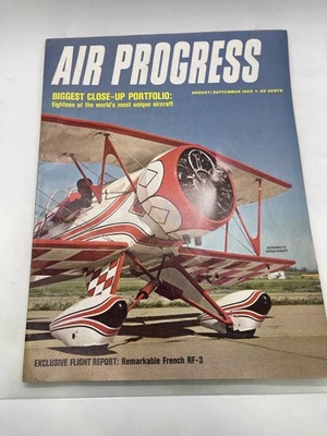 Air Progress Magazine August/September 1964 Vol 16 No 4 Aircraft Portfolio - Image 1 of 3