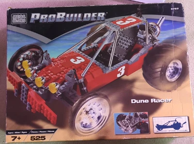 Mega Bloks Probuilder Dune Racer car Kit # 9763. 525 pieces. - Image 1 of 4