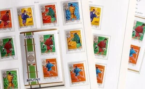 Juegos Olímpicos de Bután 1968, Cpl XF Perf + Imperf montado sin montar o nunca montado** hojas + juegos, deportes, estampillas, - Imagen 1 de 4