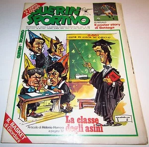 Guerrin Sport 1976 44 mit Poster Roberto Bettega - Bild 1 von 1