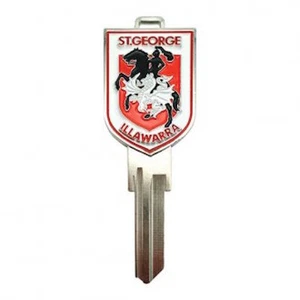 NRL House Key Blank-ST GEORGE ILLAWARRA DRAGONS-Free Post-NRLLW4SGID - Picture 1 of 2