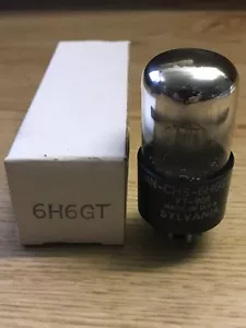 Tubo de vacío 6H6GT JAN Sylvania (HECHO EN RCA) NUEVO EN CAJA probado fuerte (Más disponible) - Imagen 1 de 1