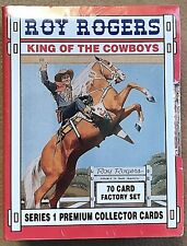 ROY ROGERS King Of The Cowboys Series 1 Premium Collector Cards Sealed 