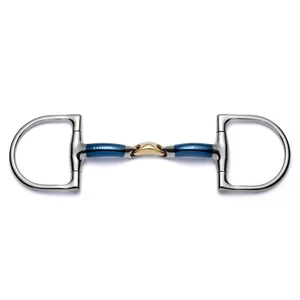 Cavalon Hunter D-Ring Lozenge Sweet Iron Snaffle Bit - Picture 1 of 2