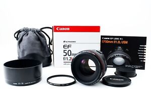 [Top Mint in Box] Canon EF 50mm f/1.2 L f1.2L USM From JAPAN #5345