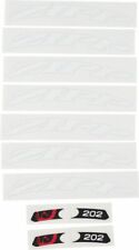 Zipp Decal Set: 404 Matte White Logo Complete for One Wheel