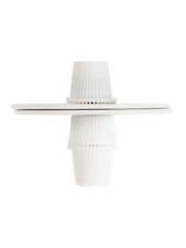 Beacon Lighting Cord/Shade Suspension Connector in White