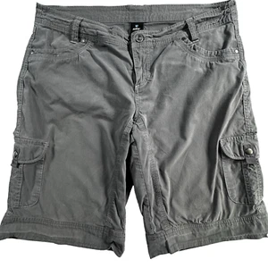 Kuhl Splash Cargo Bermuda Shorts Women's 16 Gray Gorpcore Outdoors Hiking - Picture 1 of 9