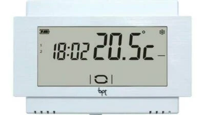 BPT TH/500 WH 230 Crono-termostato touch da parete alimentato 230V 69400220 BIA