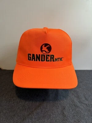 Gander Mountain Blaze Naranja SnapBack Camionero Caza Sombrero Correa Seguridad HB7 Foto 1 de 4