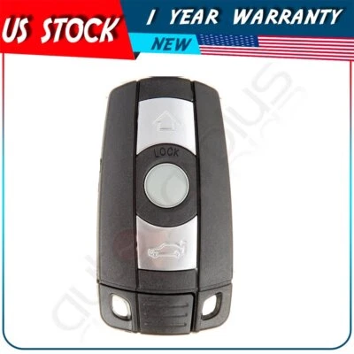 Remote Car Key Fob for BMW 325i 328i 2006 2007 2008 2009 2010 2011 3 Buttons - Image 1 of 4