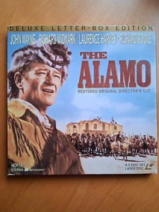 laserdisc 📀 THE ALAMO (USA) 3 disques "COFFRET" édition de luxe - Afbeelding 1 van 11