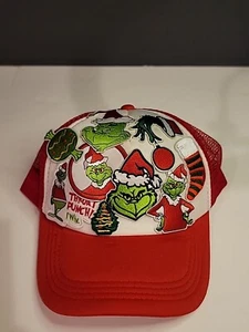 The Grinch Red Trucker Hat - Picture 1 of 17
