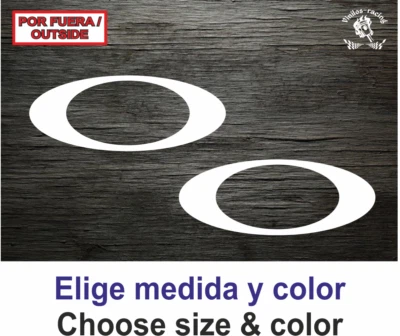 Sticker Vinilo Decal Vinyl Aufkleber Adesivi Autocollant Oakley Helmet Casco - Imagen 1 de 2