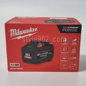 Original Milwaukee M18 FORGE 12.0Ah M18 FB12 Battery - FedEX - Afbeelding 1 van 3