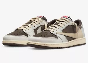Nike Air Jordan 1 Retro Low OG SP SZ 14 Travis Scott Reverse Mocha DM7866-162 - Picture 1 of 15