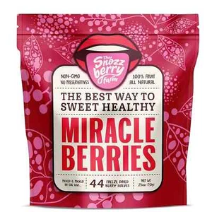 Miracle Berries by Snozzberry Farm | 44 berry halves | Freeze-dried, Grown in | - Picture 1 of 7
