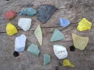 Lote Cullet de vidrio mármol - A - Imagen 1 de 15