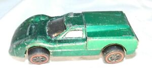 Vintage 1967 Mattel Hot Wheels Redline - Green Ford J-Car
