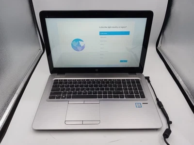 HP EliteBook 850 G3 15" Touchscreen Intel i5 8GB 128GB W11 -NO BATTERY -READ -RR - Image 1 of 4