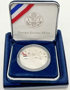 2012 Star Spangled Banner Proof Silver $1 W/ Box & COA - Picture 1 of 6