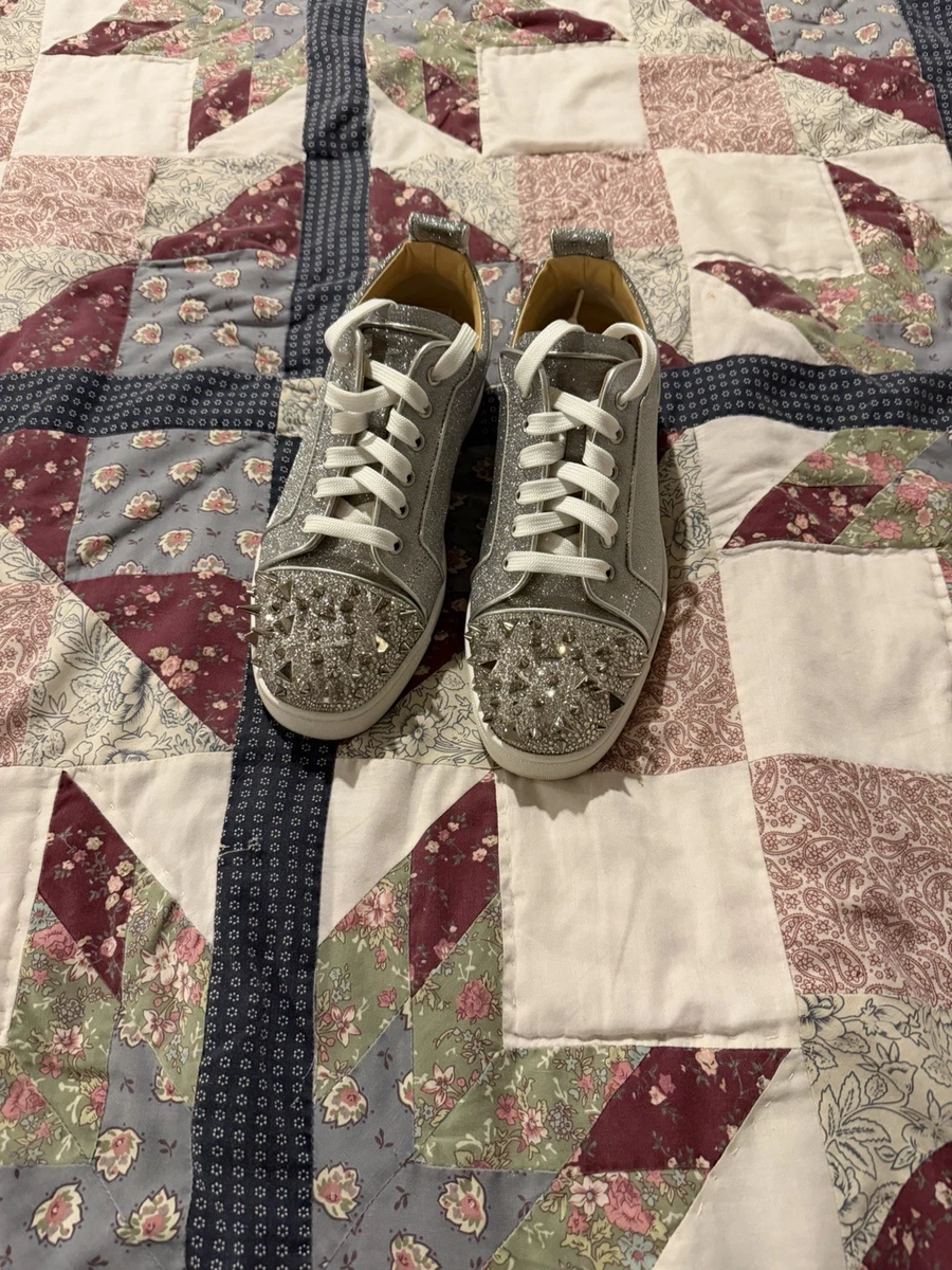 【新品•未使用】ルブタン⭐︎39⭐︎シルバー Christian Louboutin Silver Casual Shoes for Men for sale - eBay