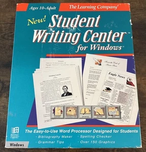 The Learning Company: Student Writing Center for Windows - Picture 1 of 10