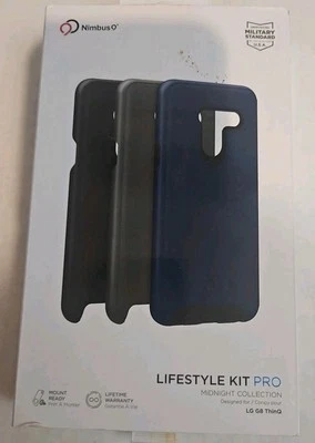 Nimbus9 Lifestyle Kit Pro Midnight Collection para LG G8 ThinQ 2 escudos solamente Foto 1 de 4