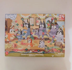 NEW Bluey’s Family Christmas Surprise Pack Advent Calendar 2022 Bluey Christmas - Picture 1 of 5