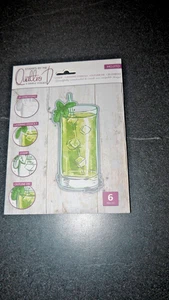 Timbres par moi - Quattro D - mojito (timbre, pochoir, dé et gaufrage) - Photo 1/2