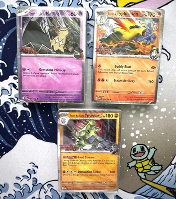 x3 Sealed Destined Rivals Pre Release Promo Build And Battle Decks - Image 1 of 2