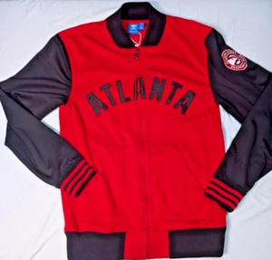 Atlanta Hawks Adidas Rebrand Track Jacket Basketball Club 2015 Men's Small - Picture 1 of 7