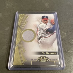 2023 Topps Tier One Tom Glavine Game Used Memorabilia/400 Braves