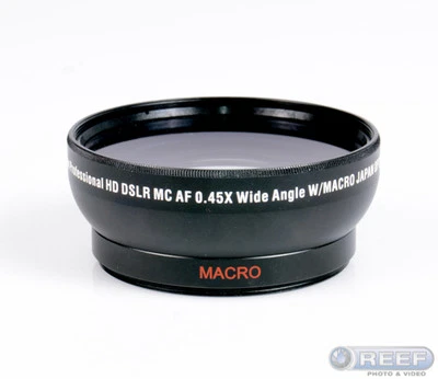 Zeikos Professional 0.45x Wide Angle Lens 58mm w/ Macro Titanium Optics - Image 1 of 2