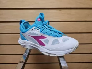 Diadora Speed Blushield Fly 3+ Women's Tennis Shoes - White - Size 7 - New - Picture 1 of 1