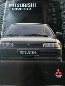 Brochure Mitsubishi Lancer de 1992 - Bild 1 von 1