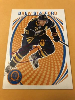Drew Stafford Signed Buffalo Sabres Card Foto 1 de 2
