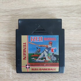 Nintendo NES R.B.I. Cartucho de b&eacute;isbol Tengen solo probado funcionando