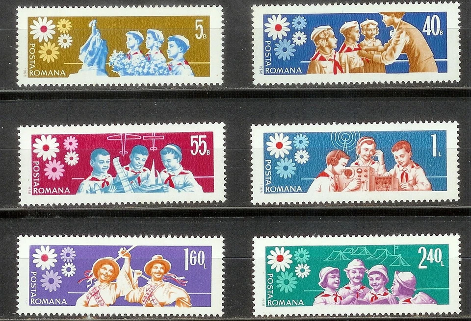 罗马尼亚完好邮票 Sc#2010 - 2015 全新邮票 — 第 1/1 张图片