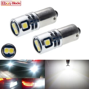 2Pcs BAX9S H6W Car LED Interior Indicator Dome Map Side Wedge Light Bulb 10V-30V - Picture 1 of 7