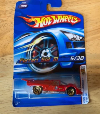 Hot Wheels 2006 FIRST EDITIONS 5/38 FERRARI 512 M - Image 1 of 4
