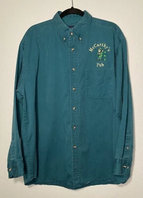 Vintage 1990s Belchertown MA McCarthy’s Pub Men’s XL Longsleeve Shirt - Image 1 of 4